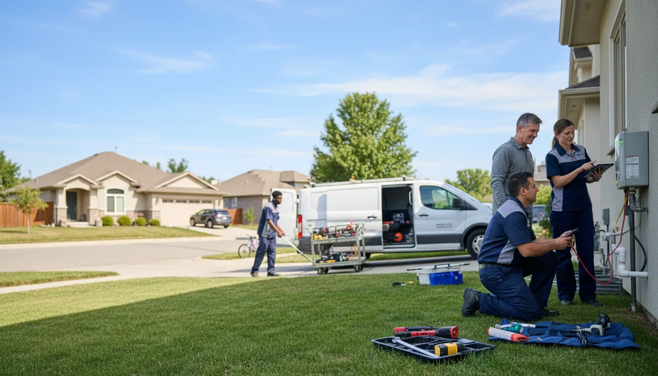 Tankless water heater service in Heth, AR